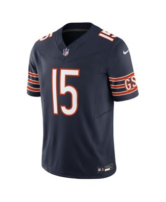Men's Rome Odunze Navy Chicago Bears Vapor F.U.S.E. Limited Jersey