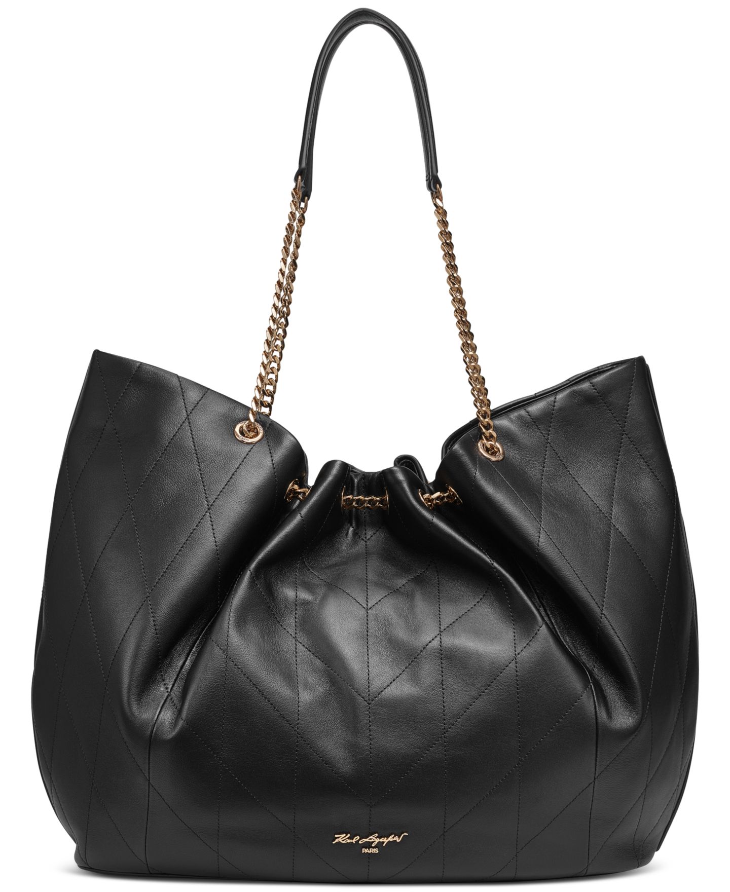 Женская сумка KARL LAGERFELD PARIS Estelle Tote, цвет: Чёрный — фото 1