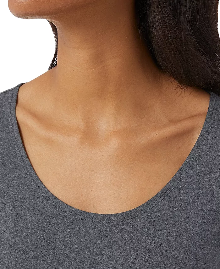 Women's Long-Sleeve Scoop-Neck Top - thumbnail 7