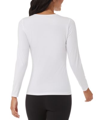 Women's Long-Sleeve Scoop-Neck Top 
