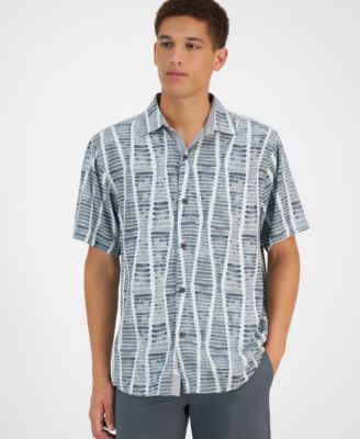 Tommy Bahama - Men's Boardwalk Blues Textured Shirt