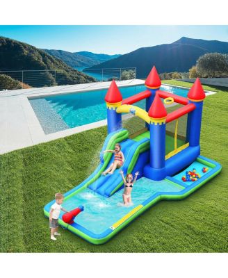 Kids Inflatable Bounce House Water Slide without Blower
