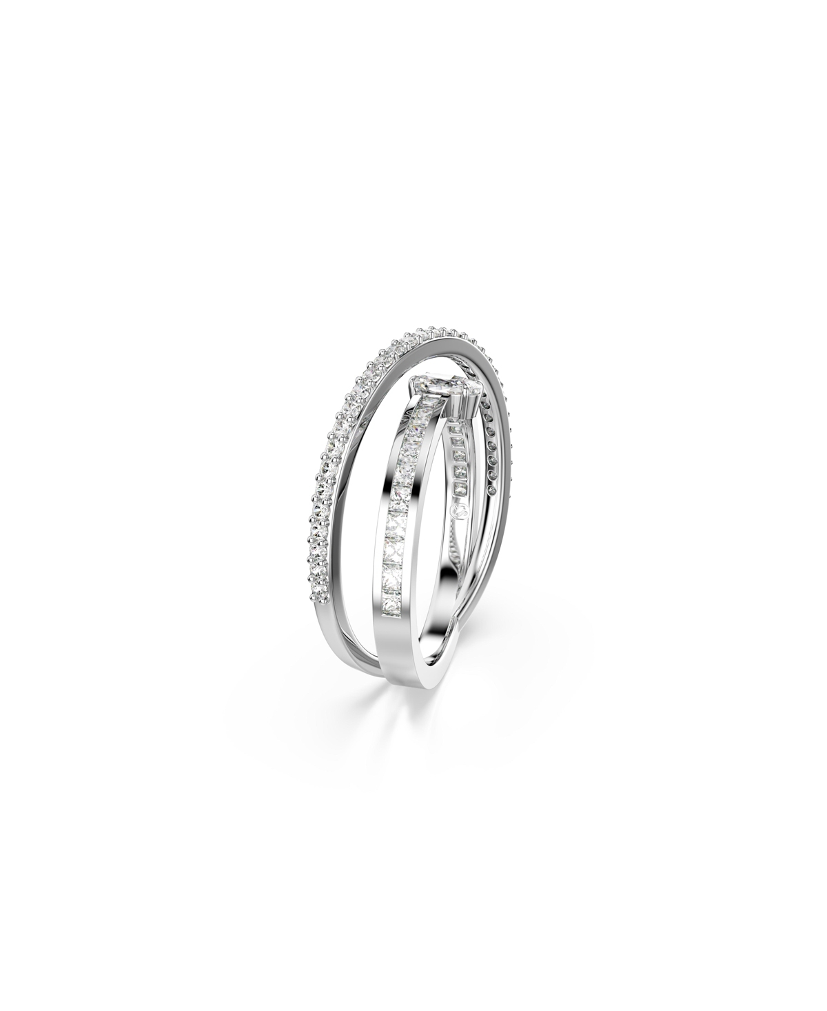 Swarovski Hyperbola Ring In Silver