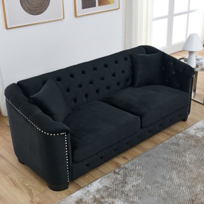 3-seater Combination Sofa - Velvet