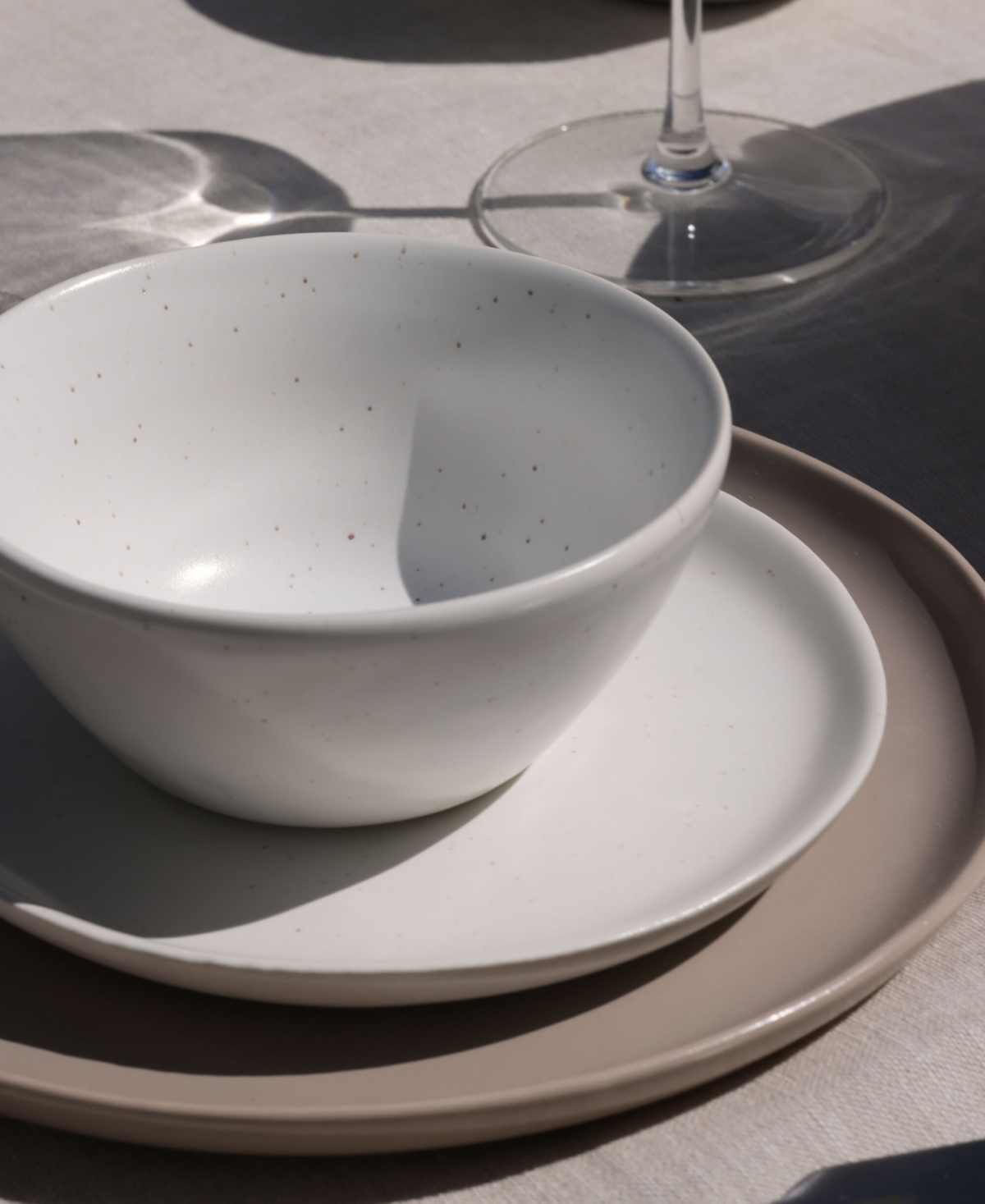 Fable Dessert Bowls, Set Of 4 In Desert Taupe