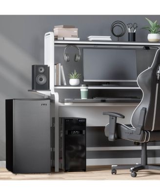 3.3 Cu. Ft. Compact Mini Refrigerator with Freezer, Can Dispenser