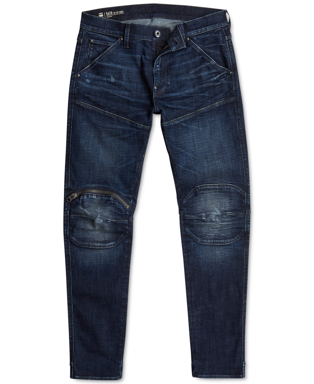 G-Star Raw Men's Elwood Zip-Knee Skinny Jeans, Created for Macy's