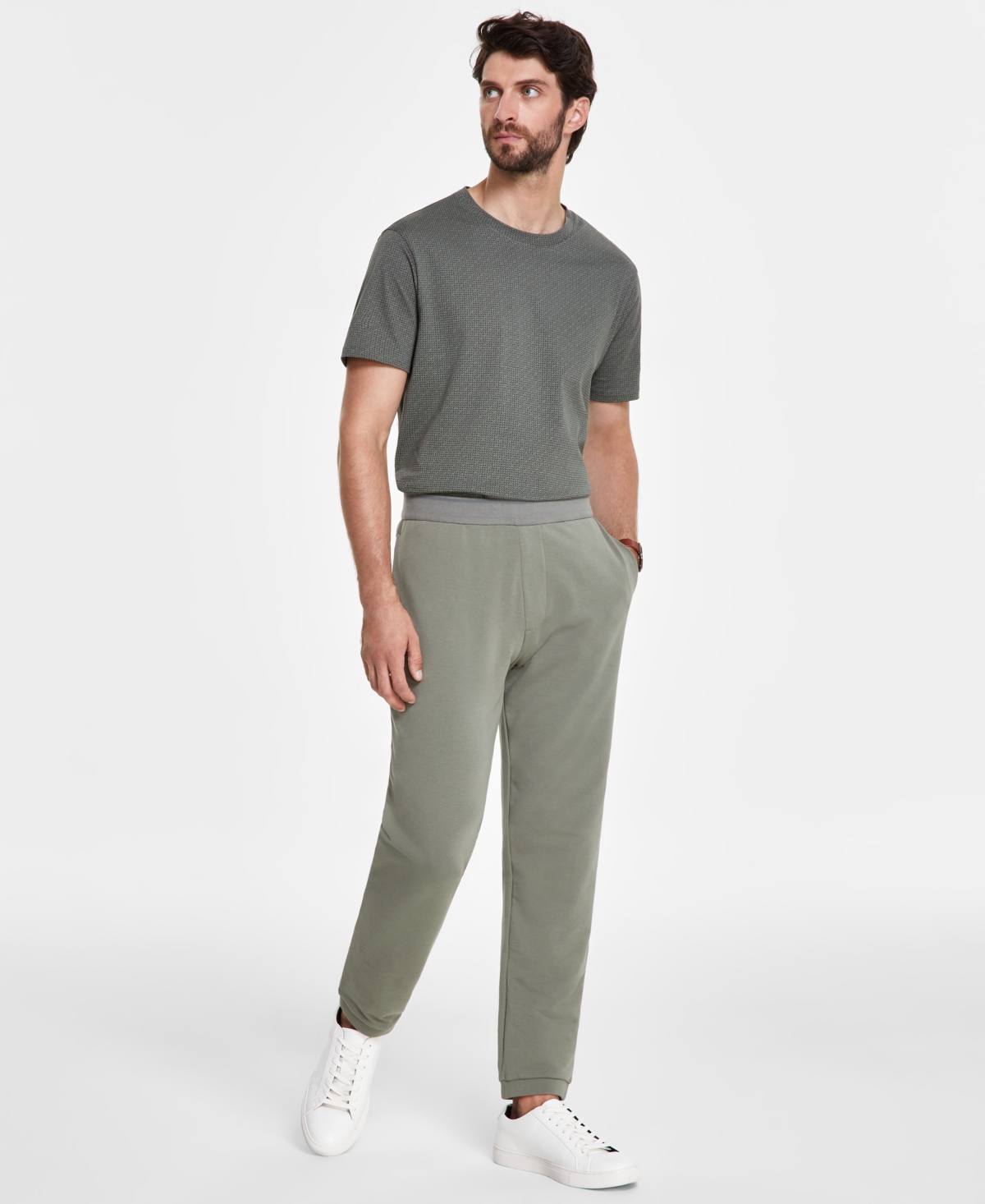 A|X Armani Exchange Men's Stretch Jogger Pants