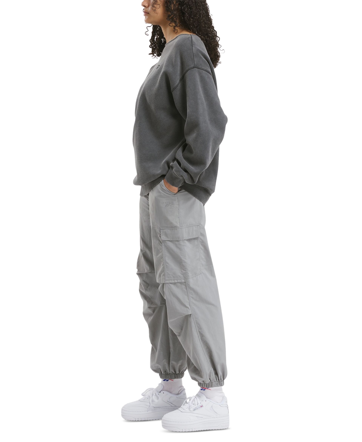 Reebok Women's Essential Fleece Cover-Up Top