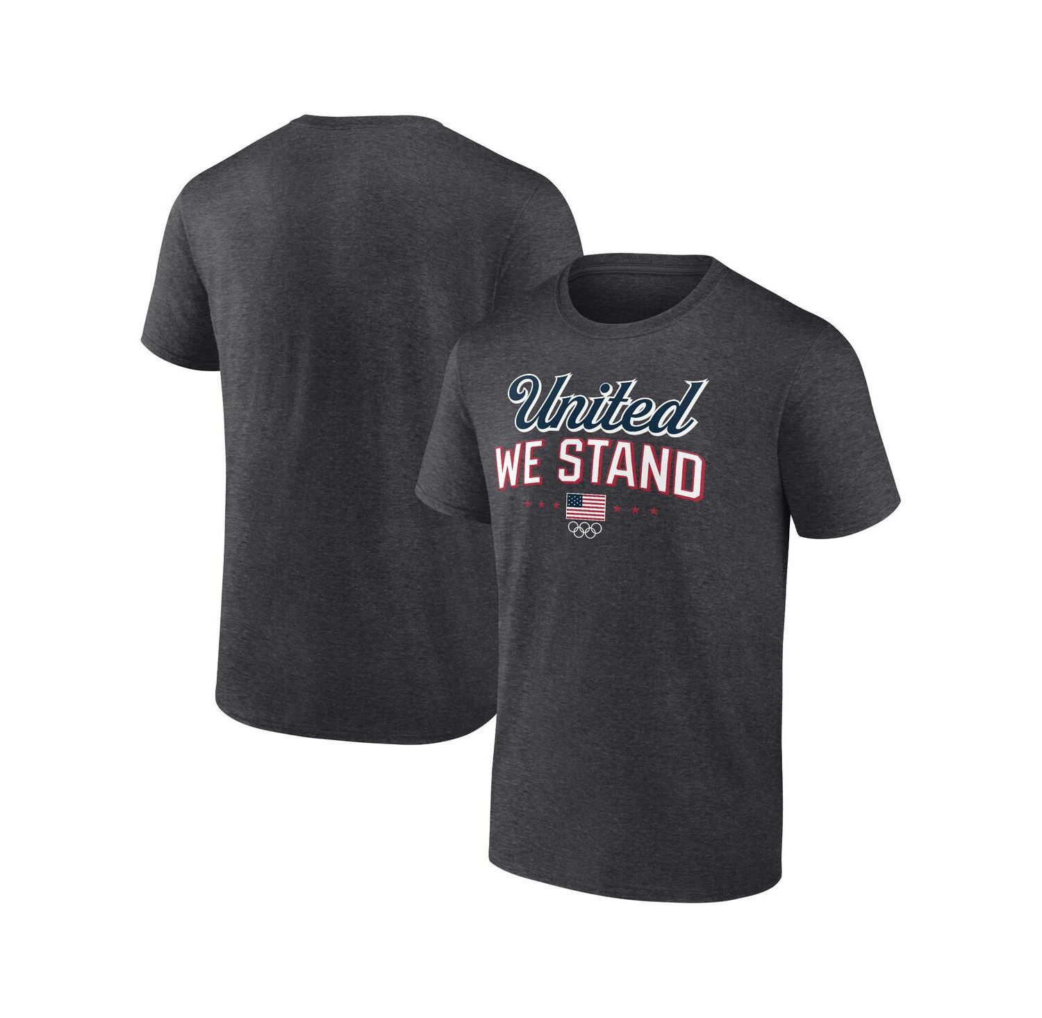 Men's Heather Charcoal Team USA Victory T-Shirt