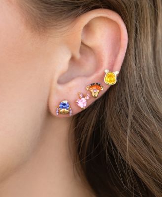 Disney Winnie the Pooh Multi-Color Welcome to Hundred Acre Wood Earring Set