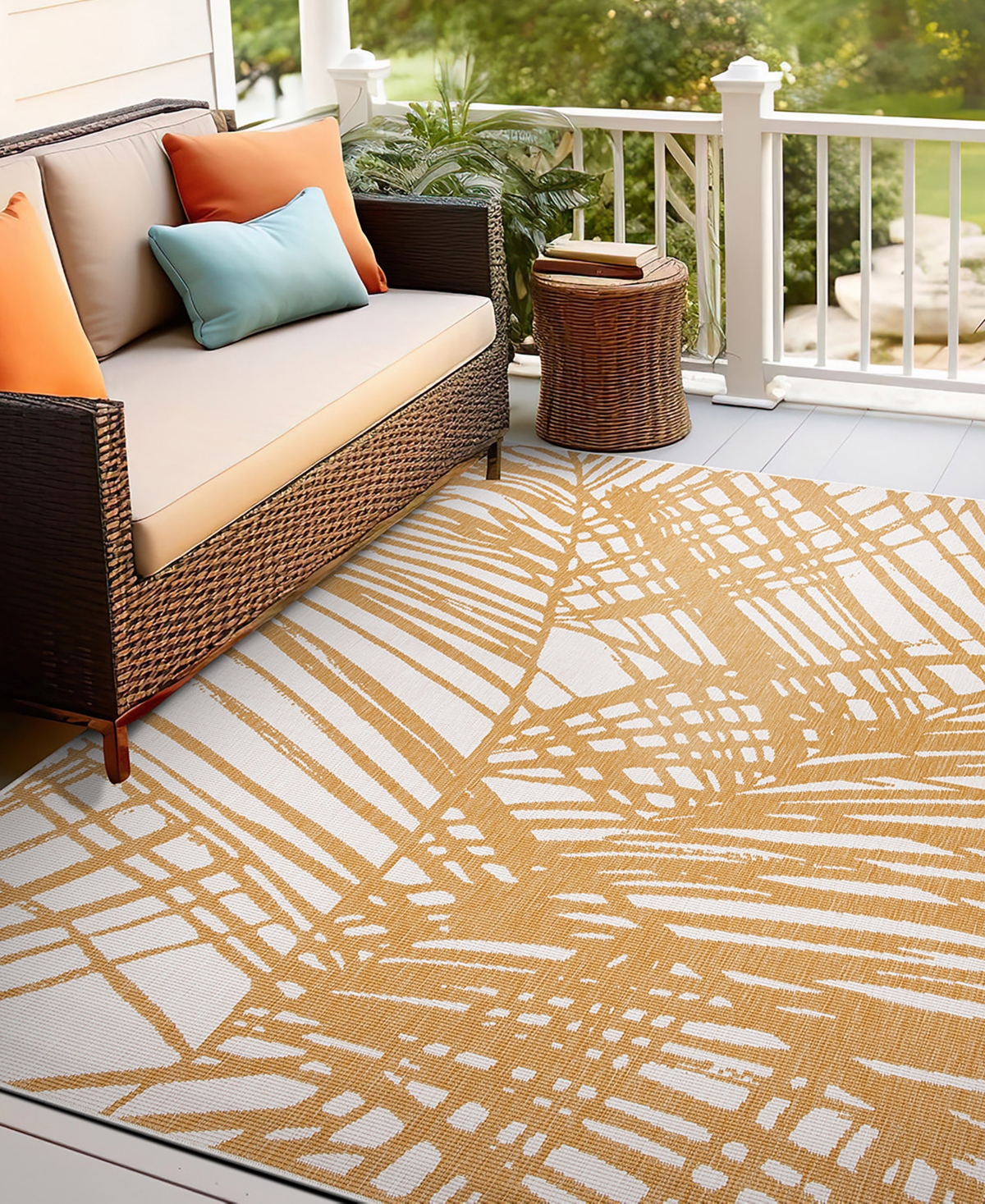 Main Street Rugs Citta Outdoor 4027 5'x7' Area Rug