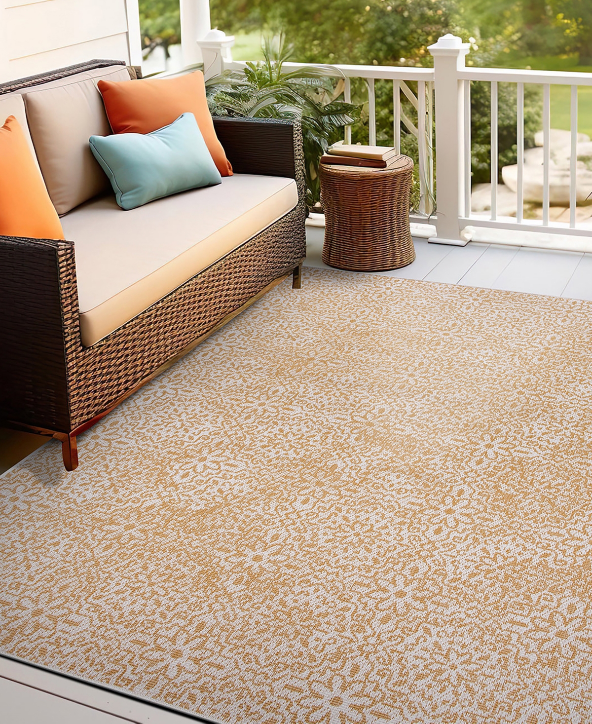 Main Street Rugs Citta Outdoor 4026 5'x7' Area Rug