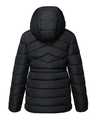 Little and Big Girl Shower Resistant Puffer Coat, Size 4-18