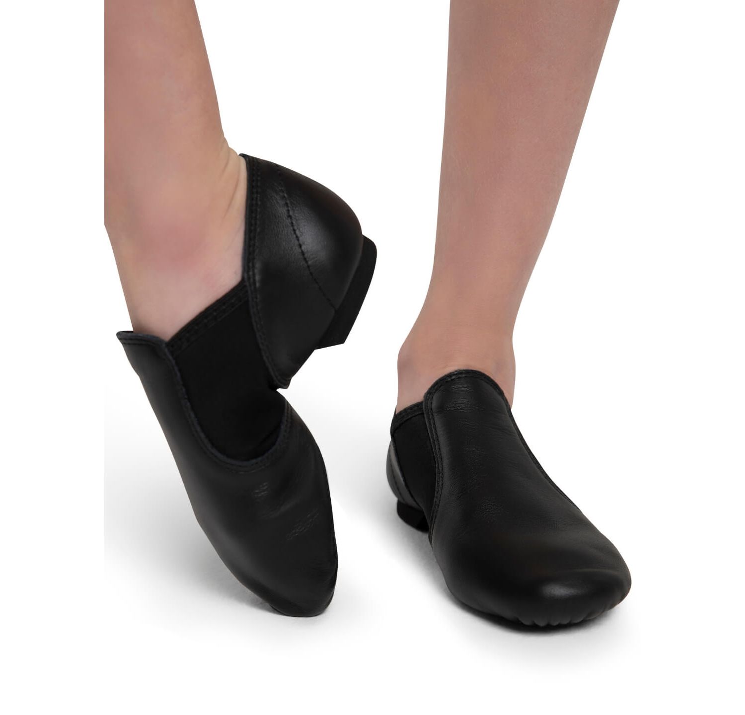 Girls E-Series Wide Jazz Slip On Shoes