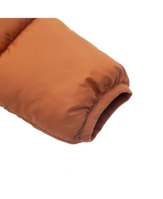 Baby Boys Sherpa Fleece Lined Puffer Jacket 6-24M