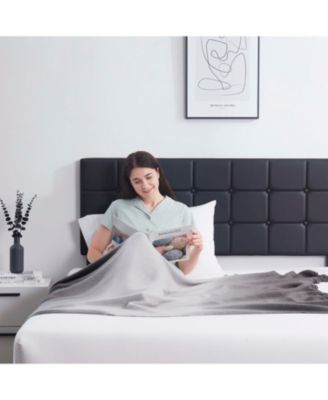 Button Tufted Upholstered Headboard - Full