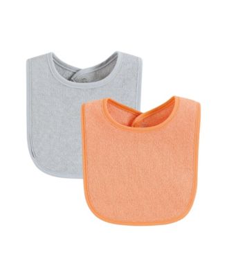 Drooler Bib with Waterproof Lining, One Size 10-Pack