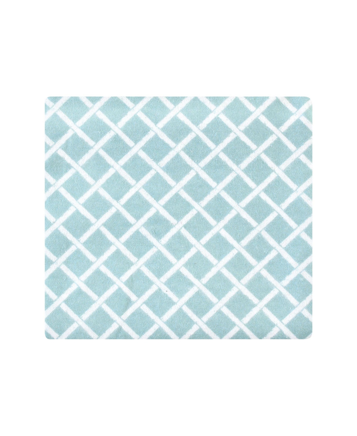 Hudson Baby Infant Girl Cotton Rich Flannel Receiving Blankets Bundle, One Size - Hummingbird garden