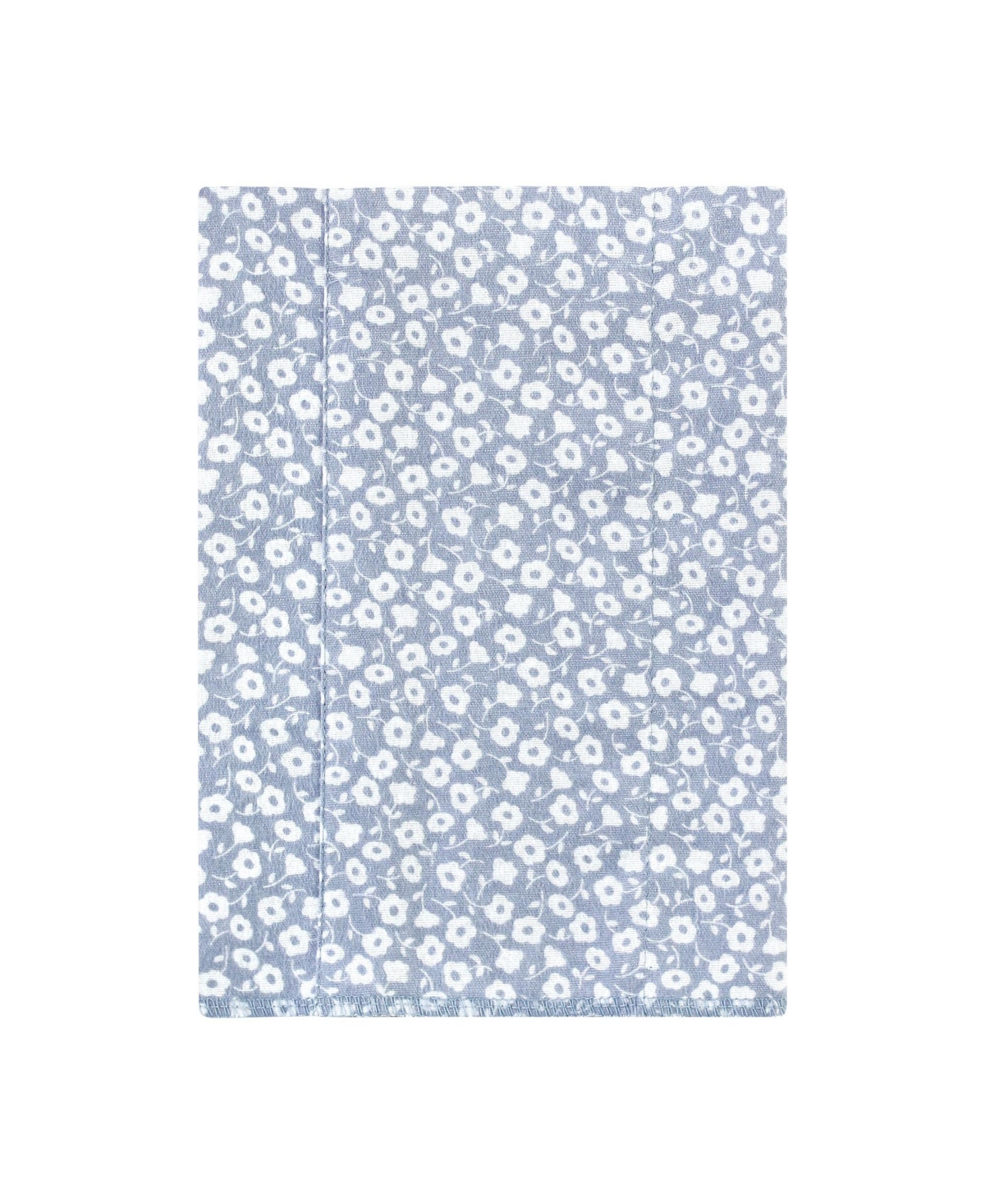 Hudson Baby Infant Girl Cotton Flannel Burp Cloths, Modern Botanical 7 Pack, One Size - Modern botanical 7 pack