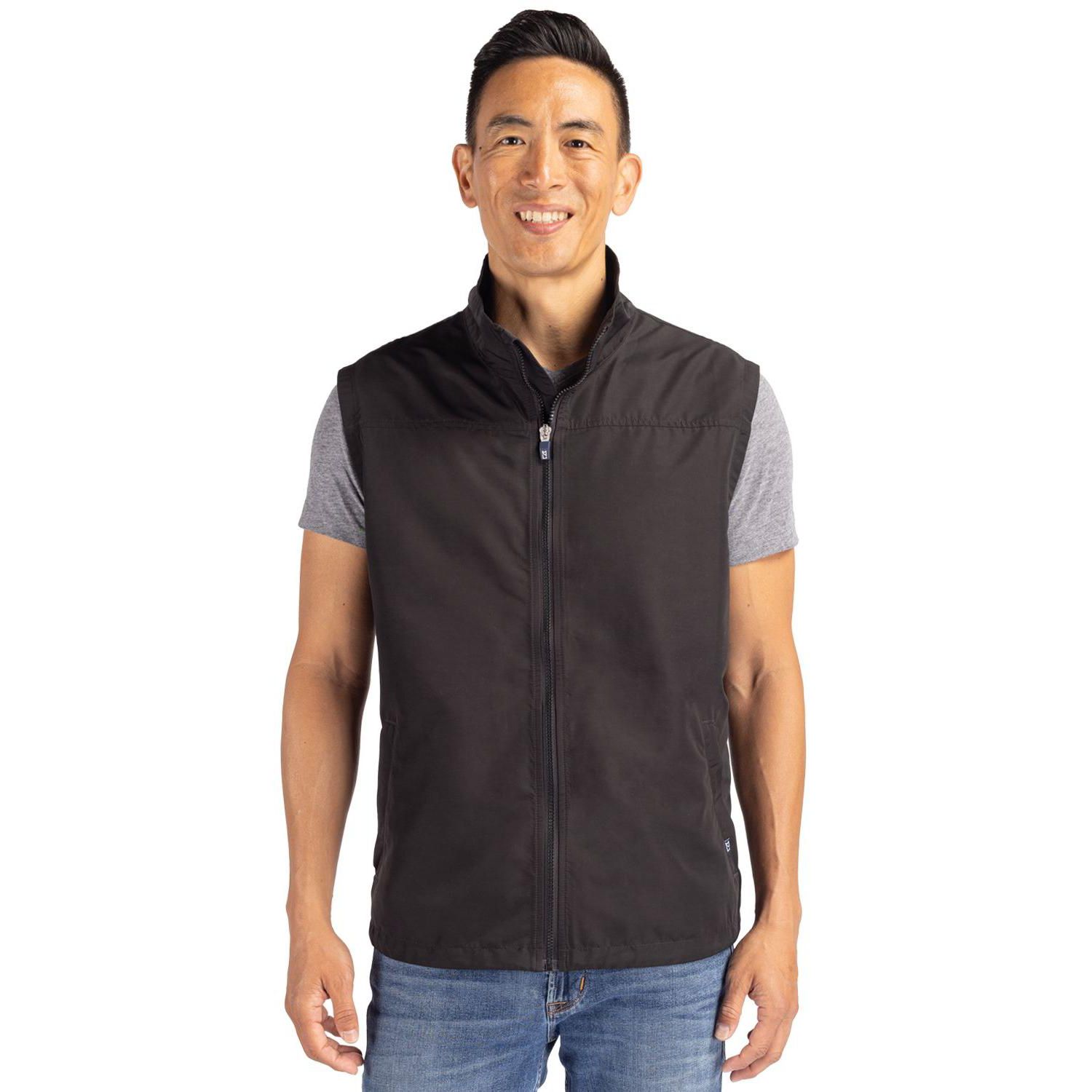 Men's Cutter and Buck Charter Eco Full-Zip Vest