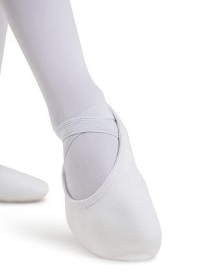 Girls Hanami Canvas Ballet Shoe Black