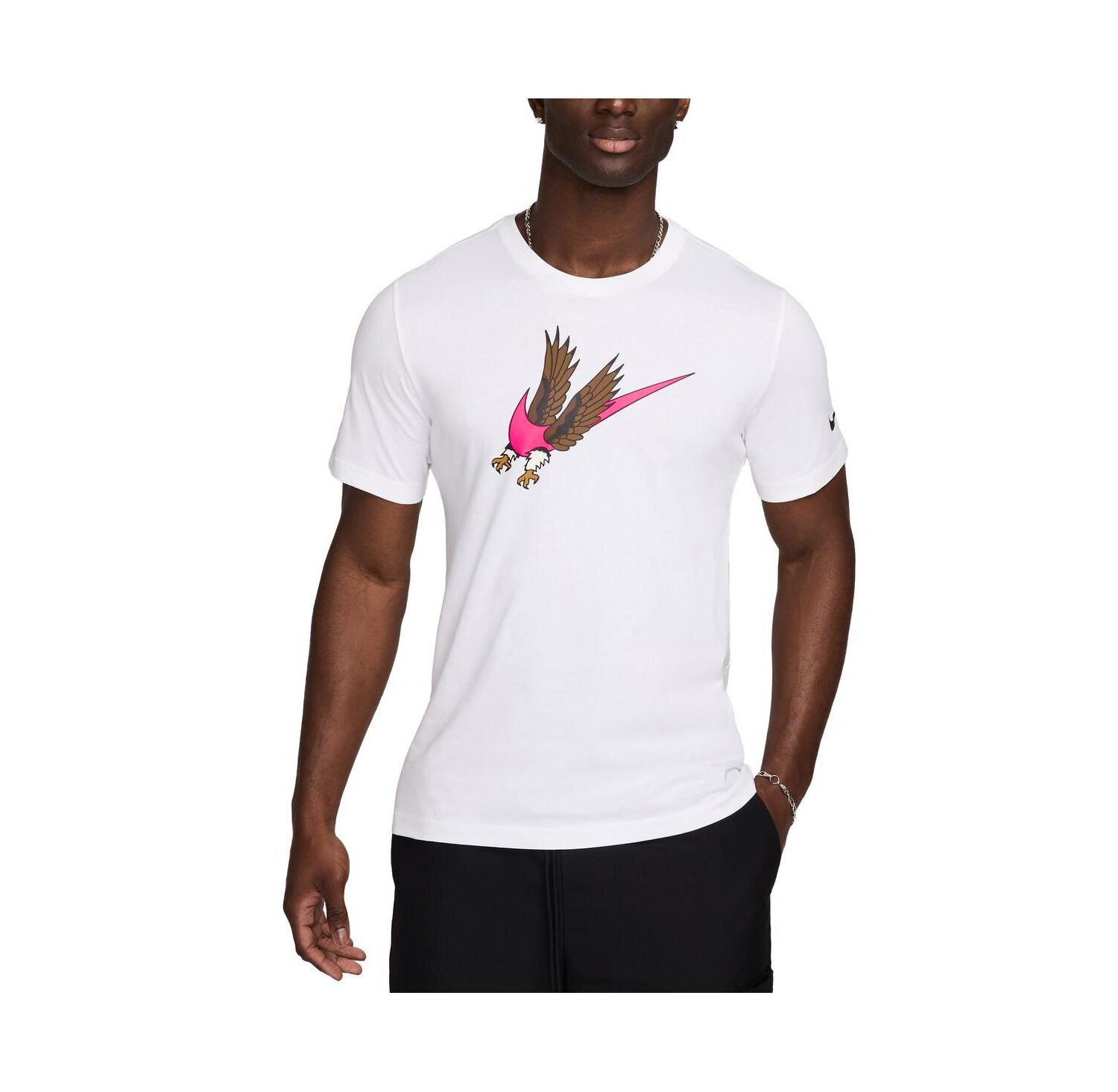 Men's White Team USA Eagle Club T-Shirt