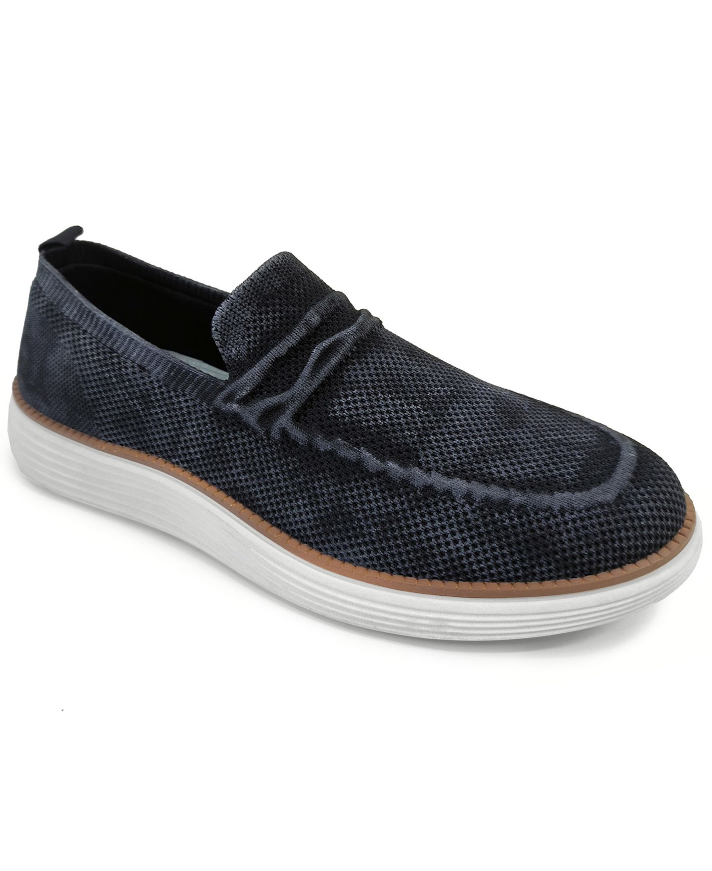 Мужские кроссовки Akademiks Dayton Slip-On, цвет: Чёрный — фото 1
