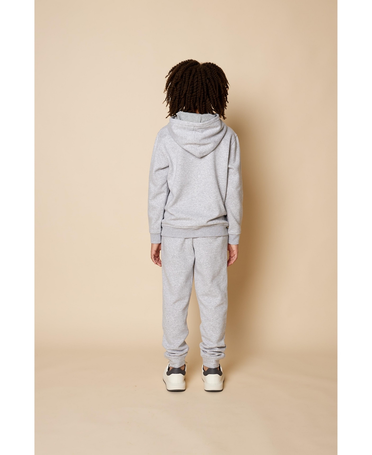 Brooks Brothers B By  Big Boys Graphic Print Fleece Hoodie In Med Grey