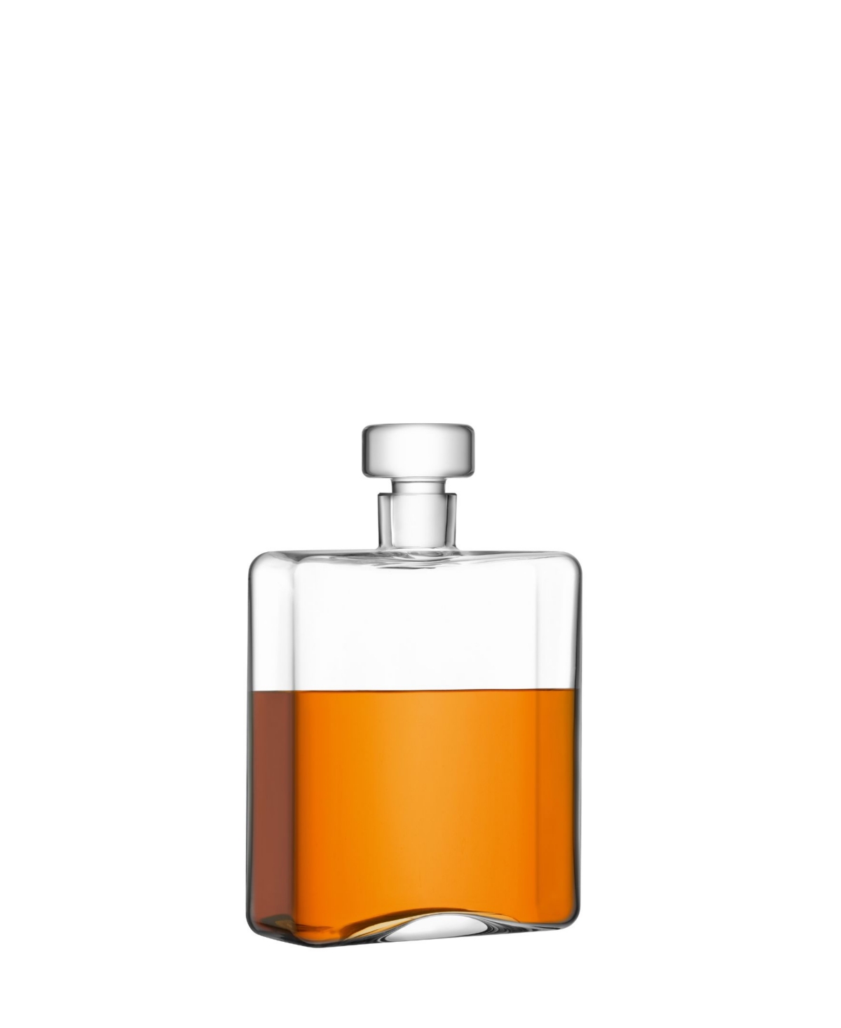 Lsa International Cask Whisky Glasses And Decanter Set In Clear Glass