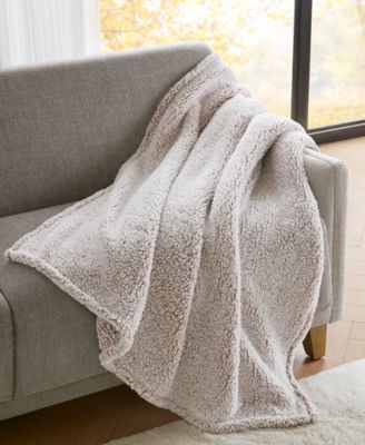 Premier Comfort - Alpine Valley Cozy Sherpa Throw, 50" x 60"