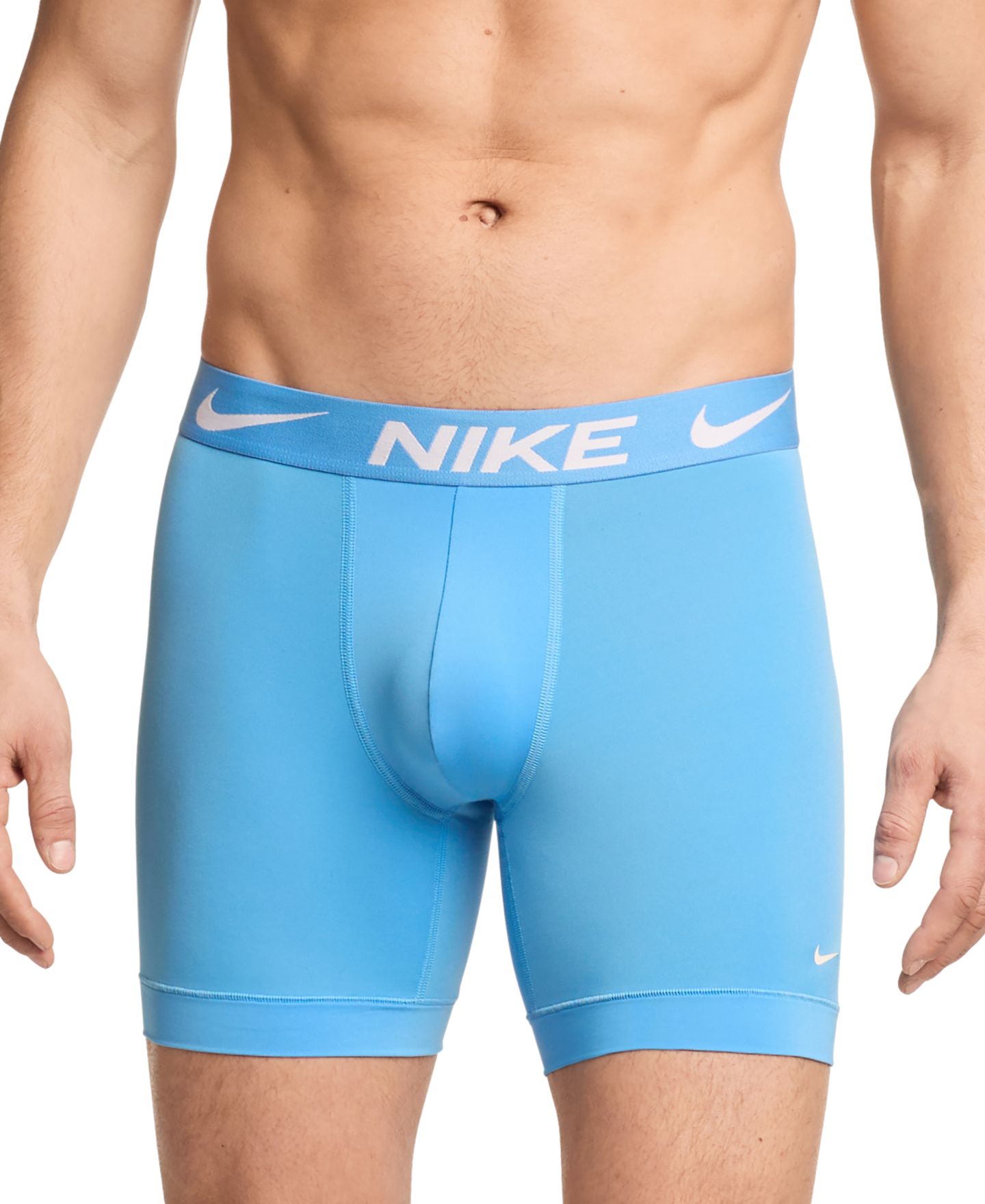 Трусы-боксеры Micro для мужчин, 3 шт. — Nike, цвет: Blueberry — фото 2
