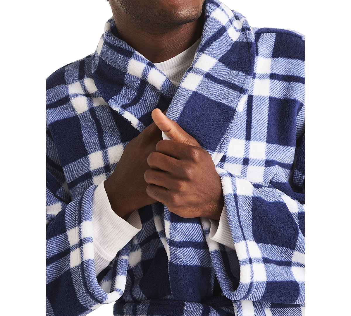 Nautica Men's Plaid Robe