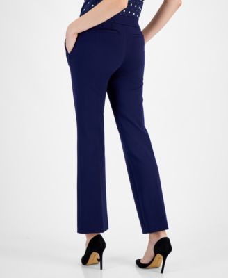 Women's Mid-Rise Pull-On Slash-Pocket Pants