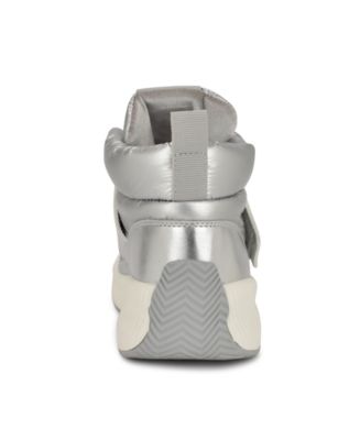 Women's Tumble Round Toe Puffy Casual Booties