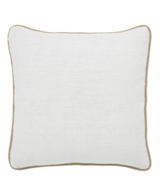 Linen Stripe Decorative Pillow Cover, 20" x 20"