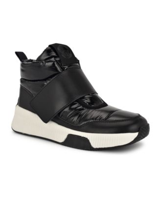 Sale 安心の追跡有★Nine West Tumble ブーティー パフィ Nine West Women's Tumble Round Toe Puffy Casual Booties - Macy's
