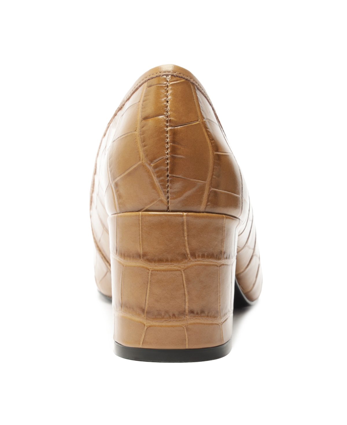 Shop Schutz Women's Arissa Square Toe Mid Block Pumps In Brown