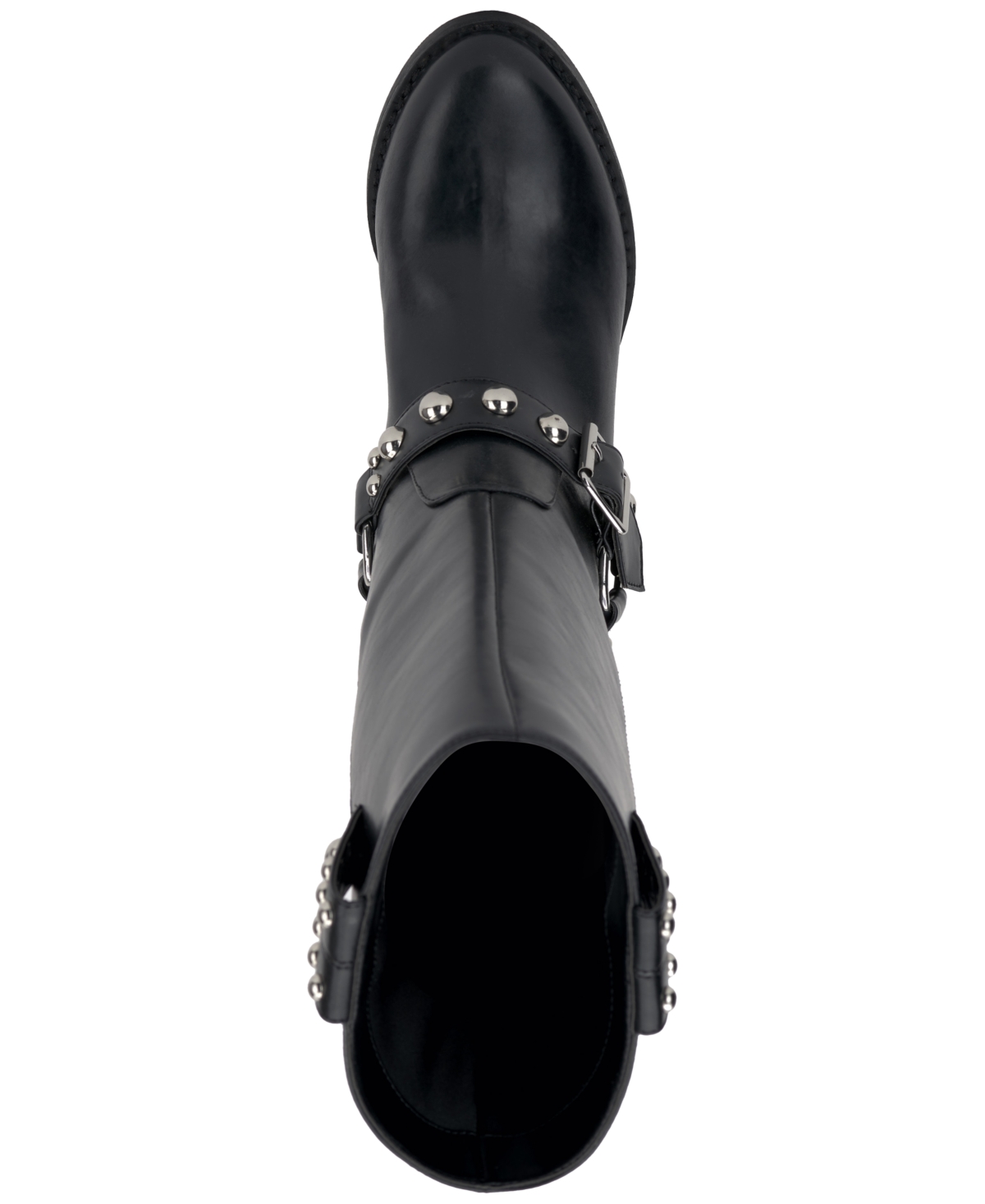 Jessica Simpson Women's Milley Studded Harness Moto Boots