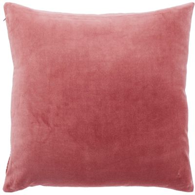 Aladdin Front and Back Solid Velvet Throw Pillow Covers, 22"x 22", Set of 2