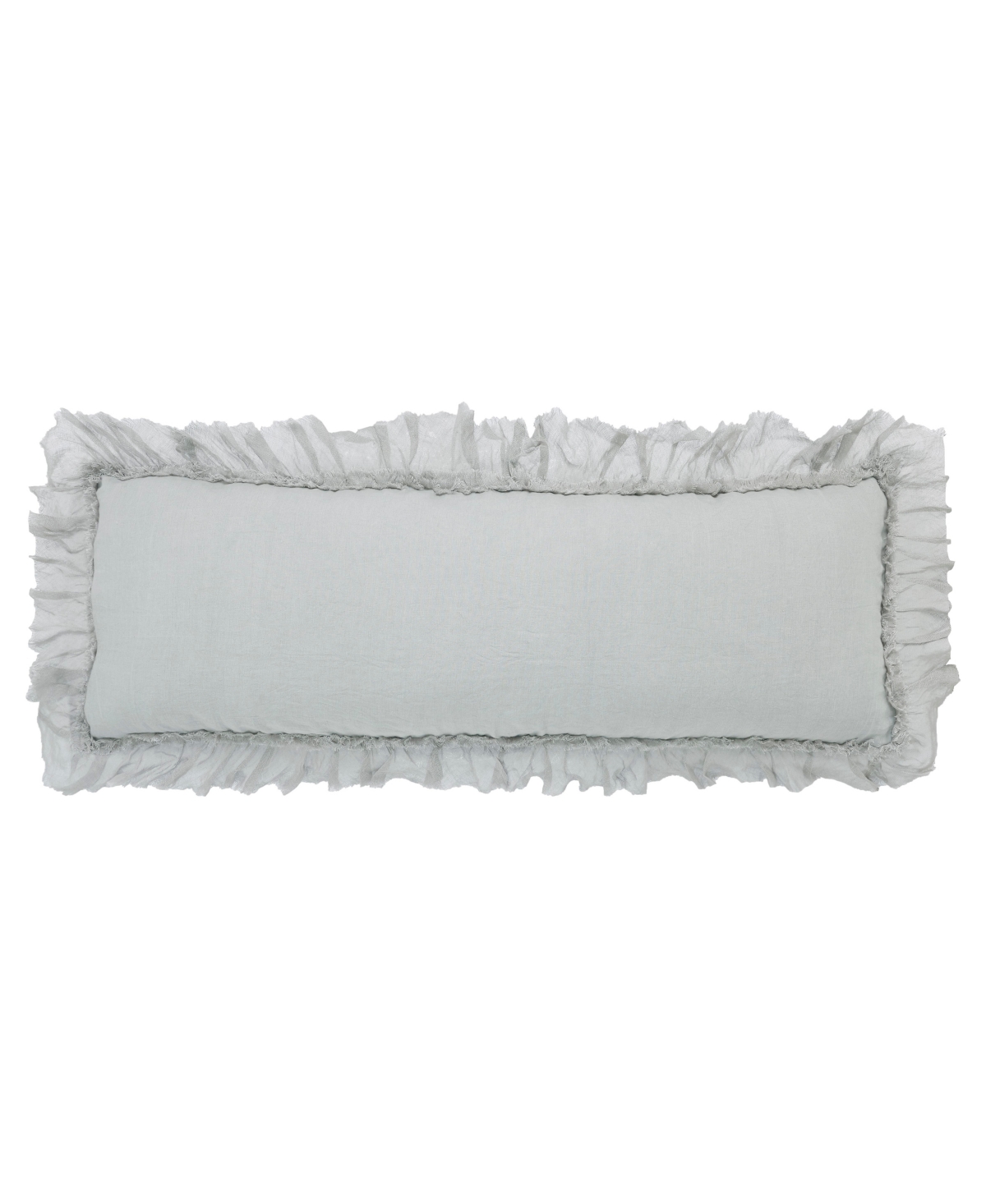Ihi Home Sheer Ruffle Pillow, 14