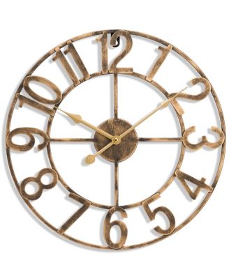 Large Wall Clock for Living Room Decor - Numeral Wall Clock for Kitchen Wall Clock Decorative