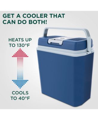 Electric Cooler & Warmer, 24 L Portable Cooler