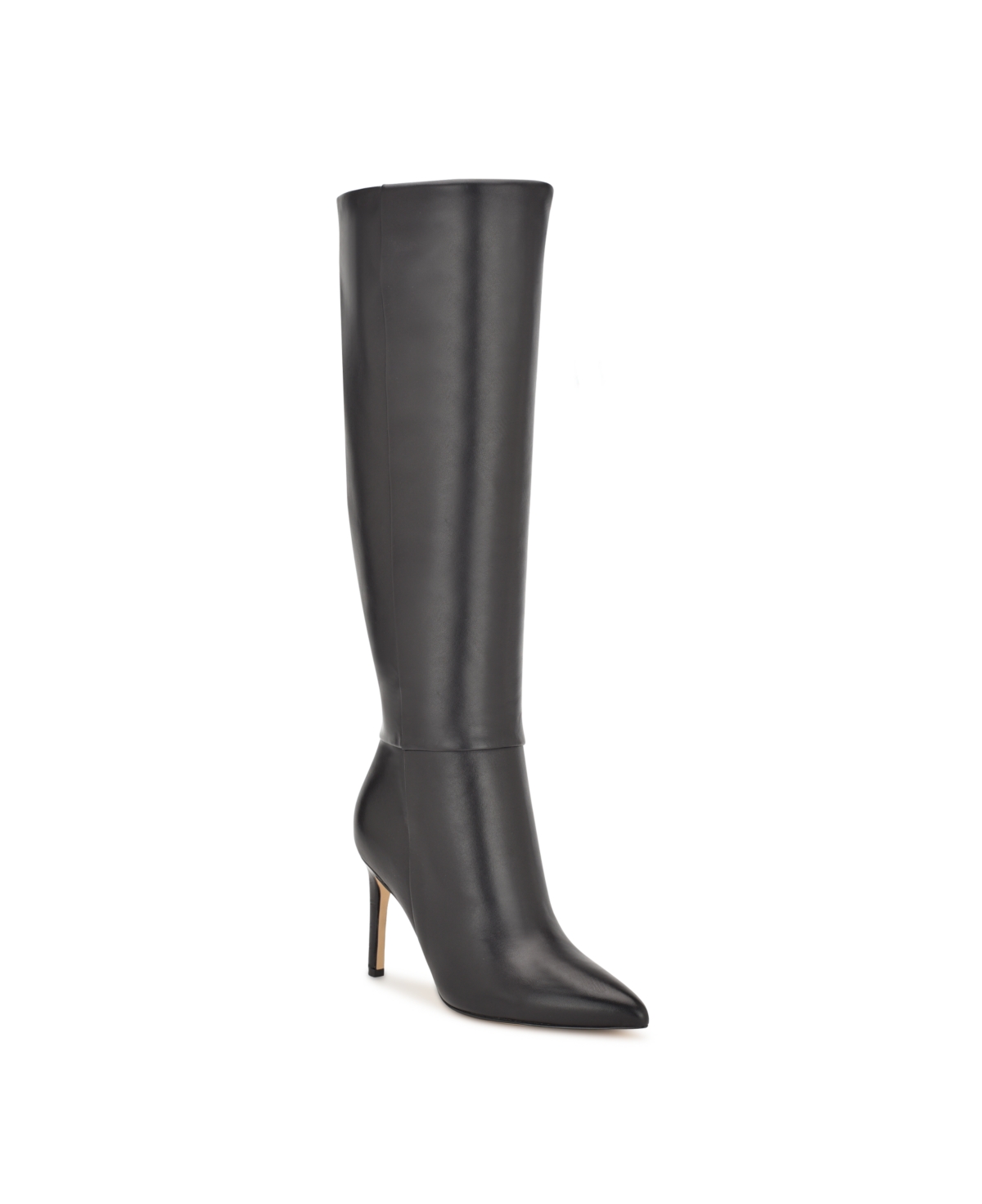 Nine west black knee high boots top