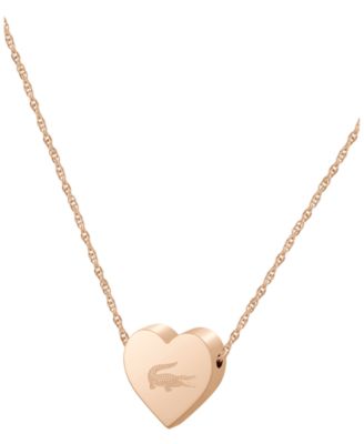 Women's Love My Croc IP Plated Necklace