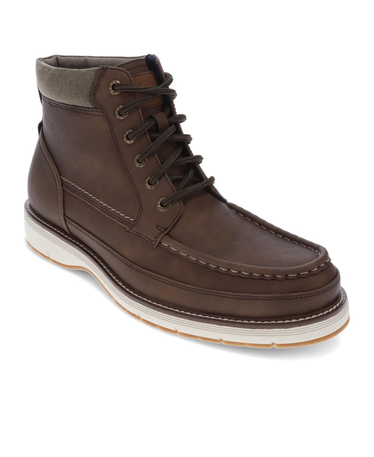 Men's Thames Casual Moc Toe Boot - Dark Brown