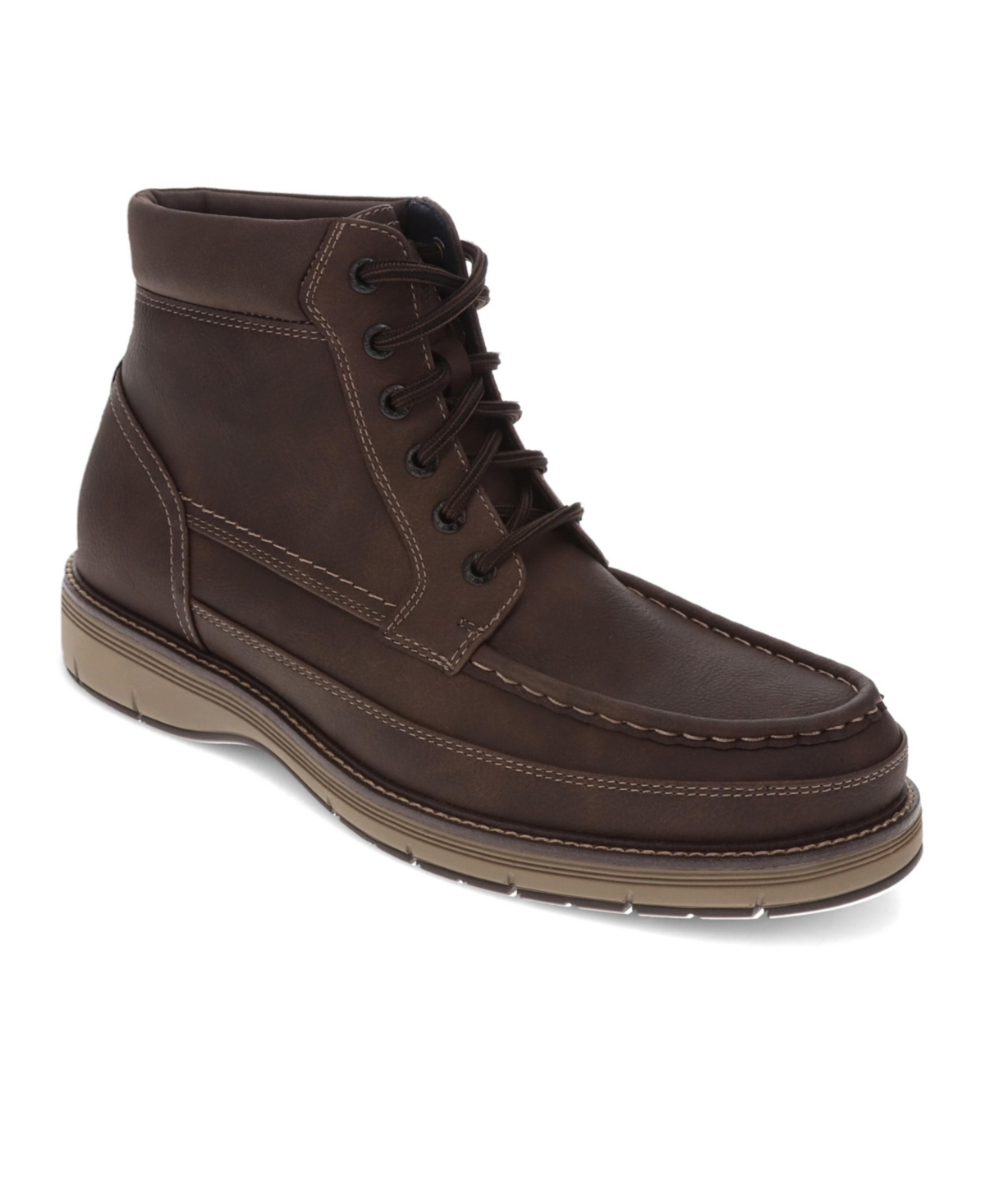 Men's Thames Casual Moc Toe Boot - Dark Brown