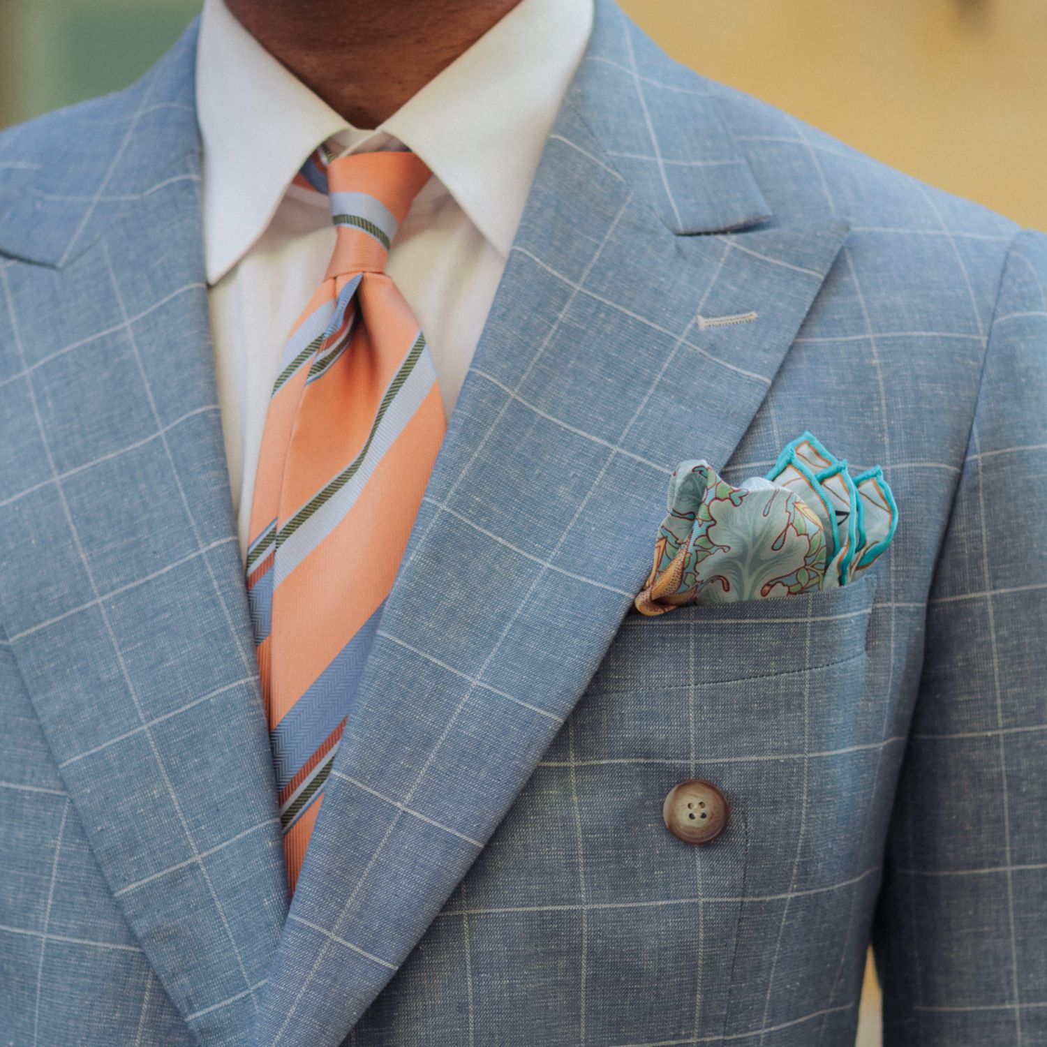 Men's Londra - Silk Pocket Square for Men