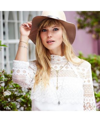 Sterling Silver Sideways Cross Bangle Bracelet Delicate Simple Religious Inspirational Faith