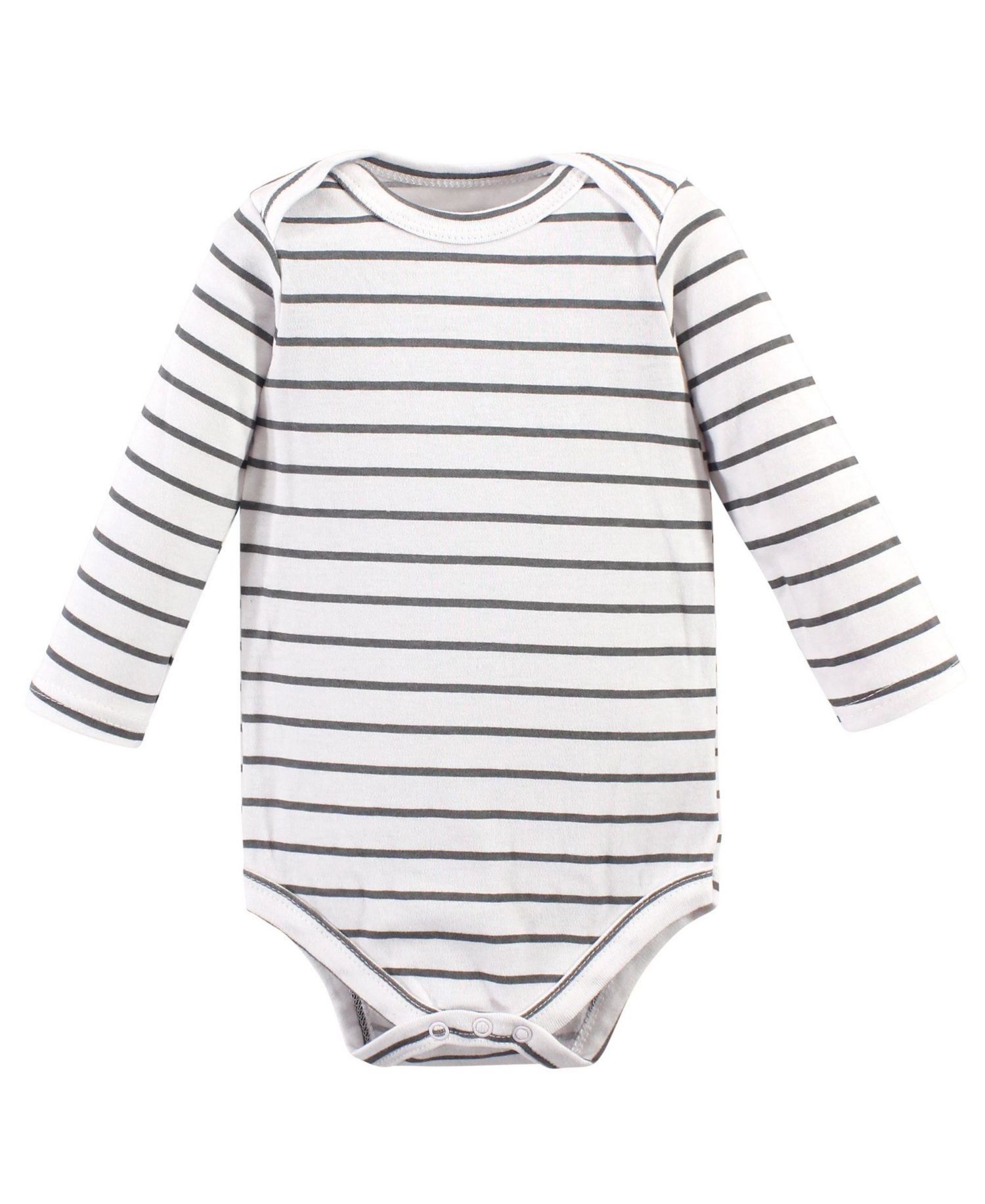 Baby Unisex Soft Cotton Long-Sleeve Bodysuit 5Pk